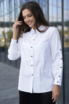 Белые блузки больших размеров